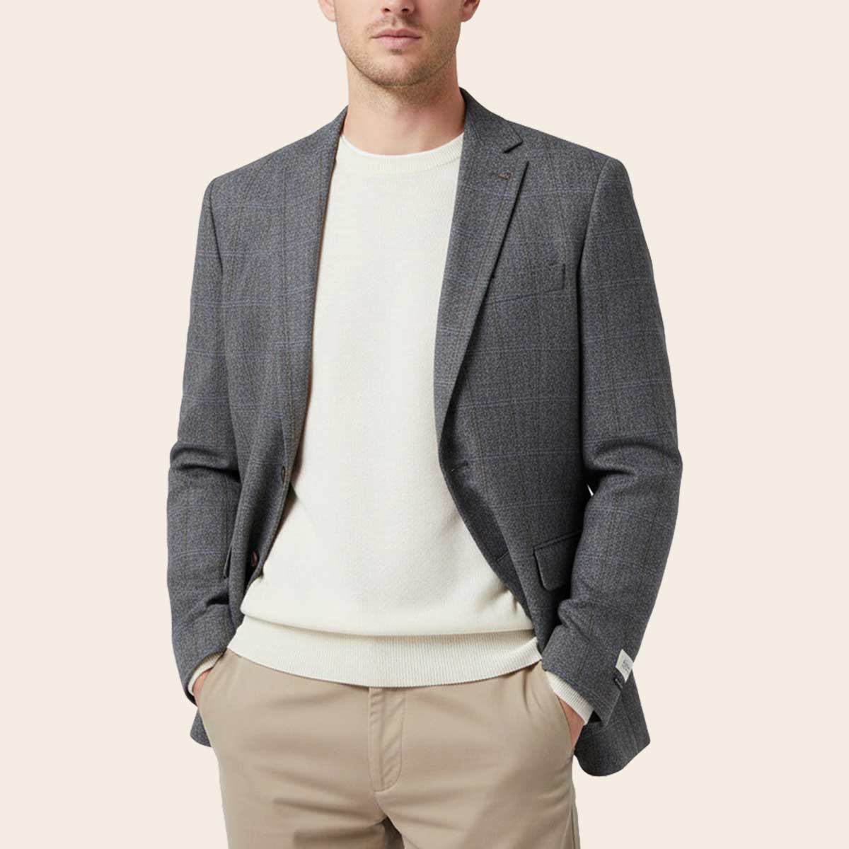 Men's Wool Blend Jacket (JWB-238|TLF18)