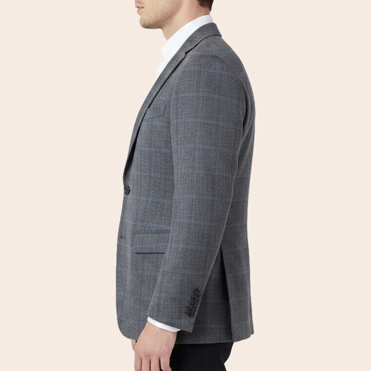 Men's Wool Blend Jacket (JWB-238|TLF18)