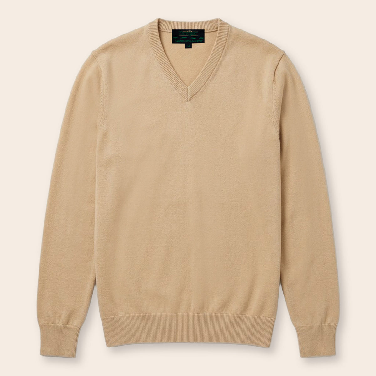 Men's Lambswool Country Sweater (QW-010|VNK/FSL)