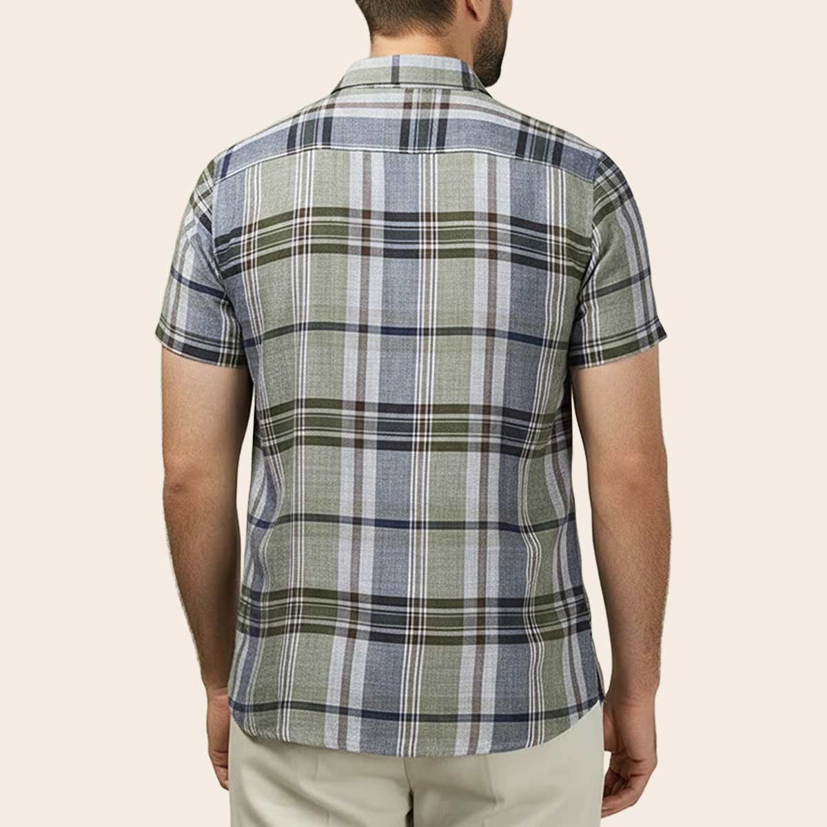 Men's Pure Linen Bushirt (LIN-1184|HSP)