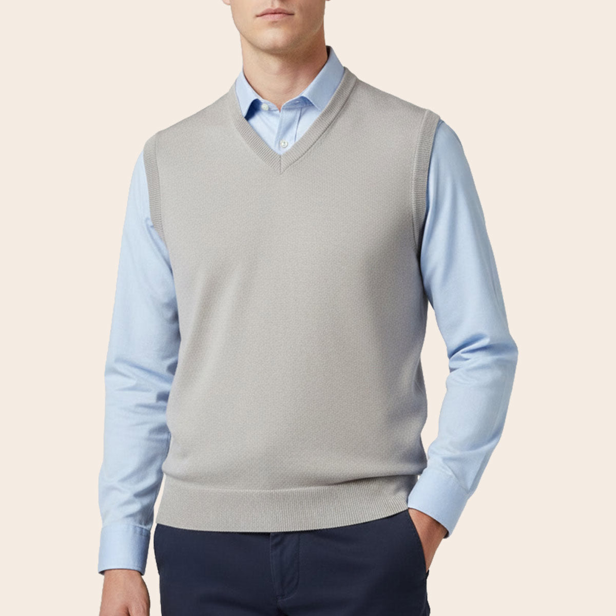 Men's Classic Lounge Sweater (CS-02|VNK/SLL)
