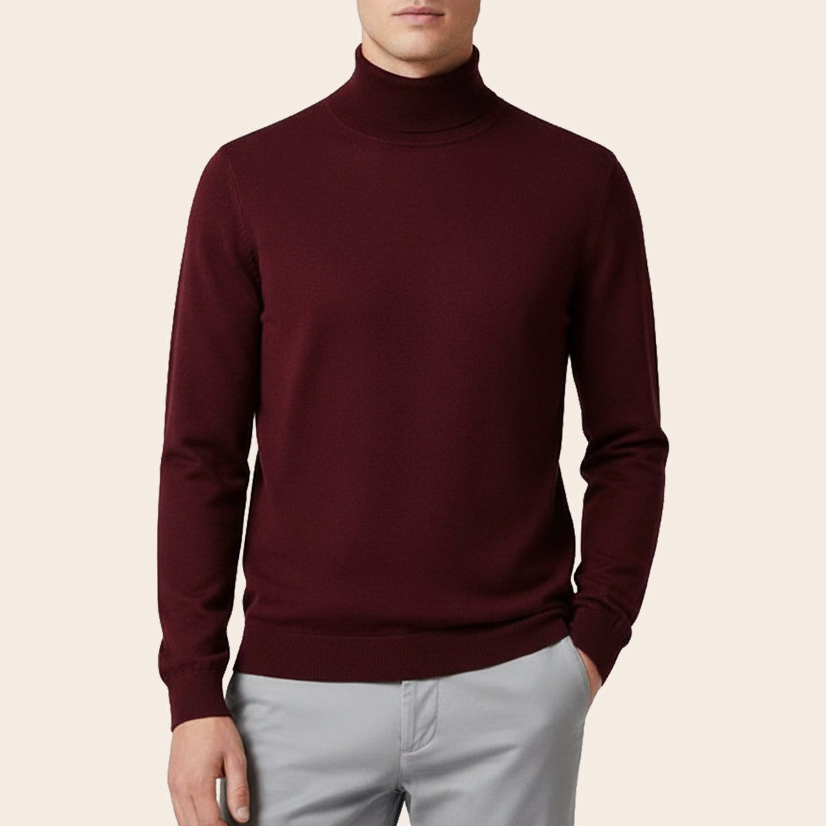 Men's Club Merino Sweater (LY-9088|HNK/FSL)
