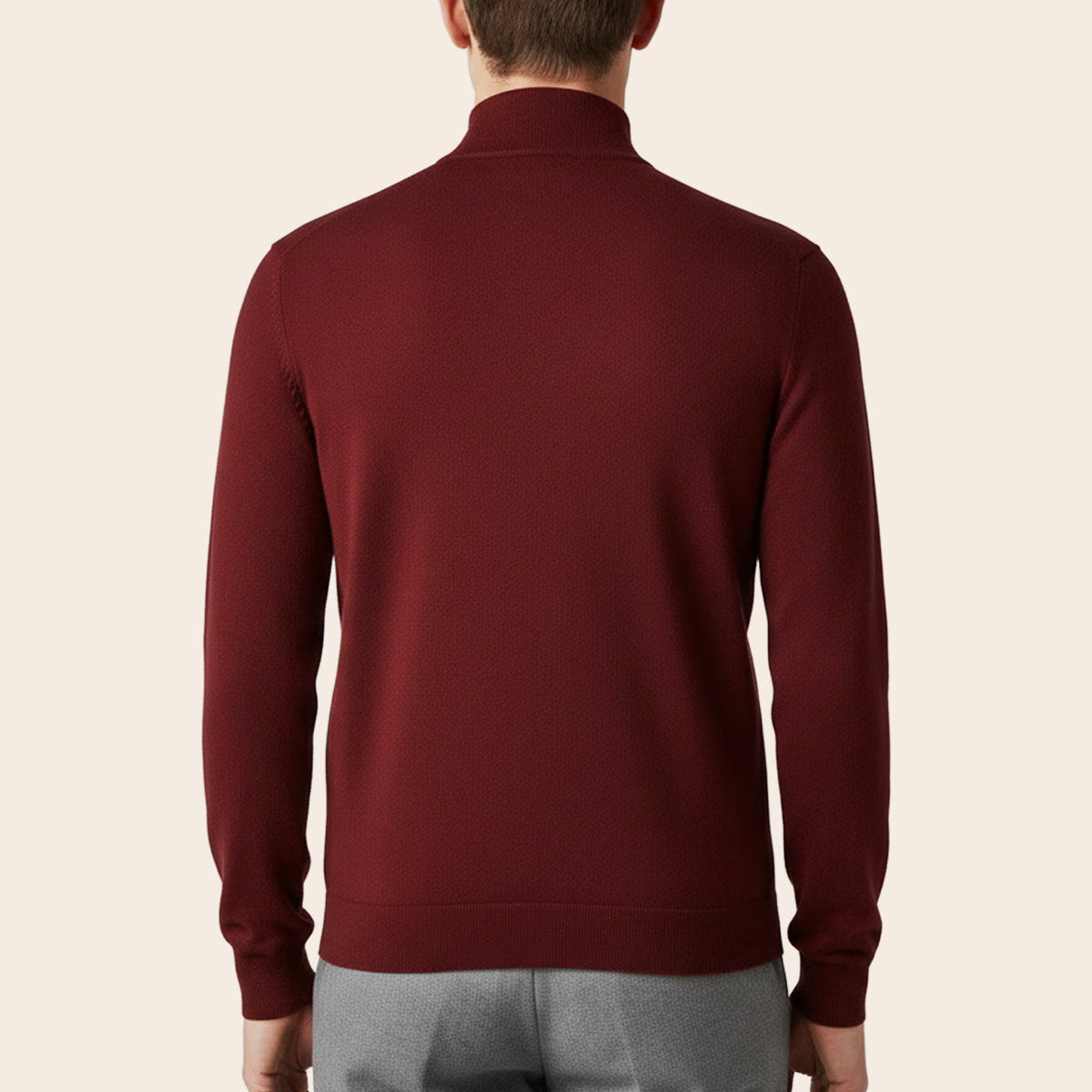 Men's Lambswool Country Cardigan (QW-065|HNK/FSZ)