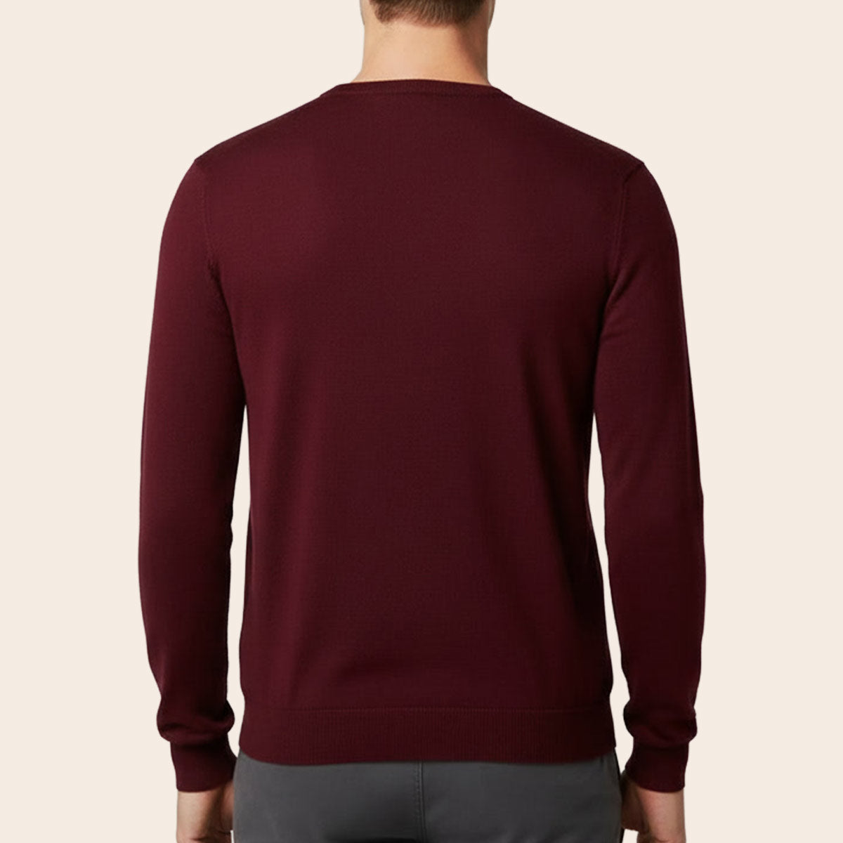 Men's Club Merino Sweater (LY-9088|VNK/FSL)