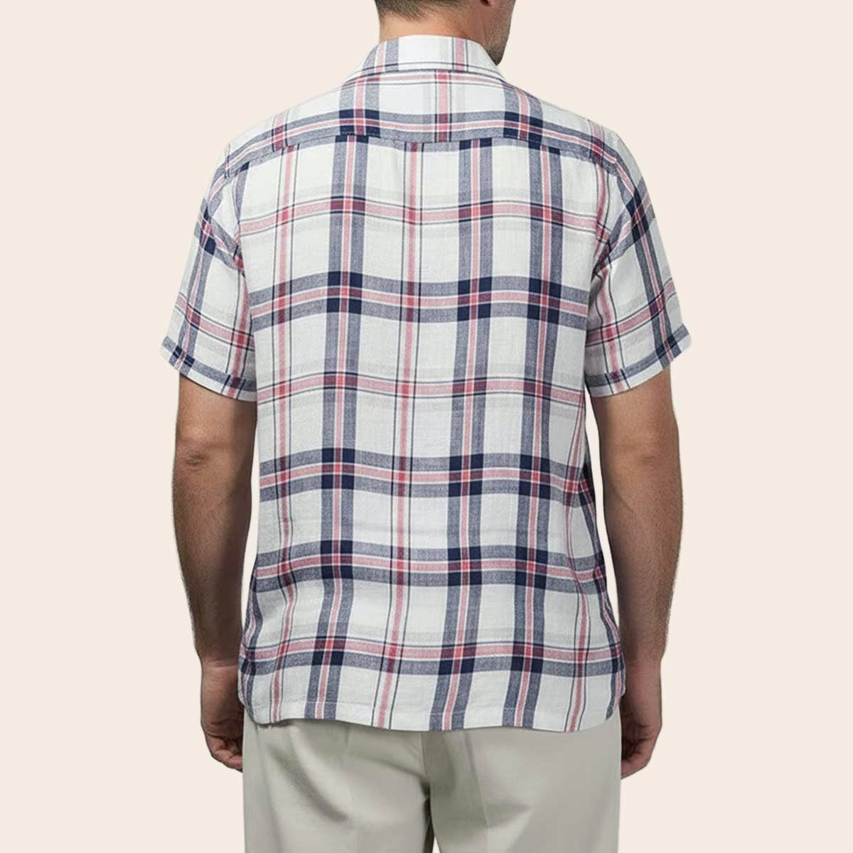 Men's Pure Linen Bushirt (LIN-1185|HSP)