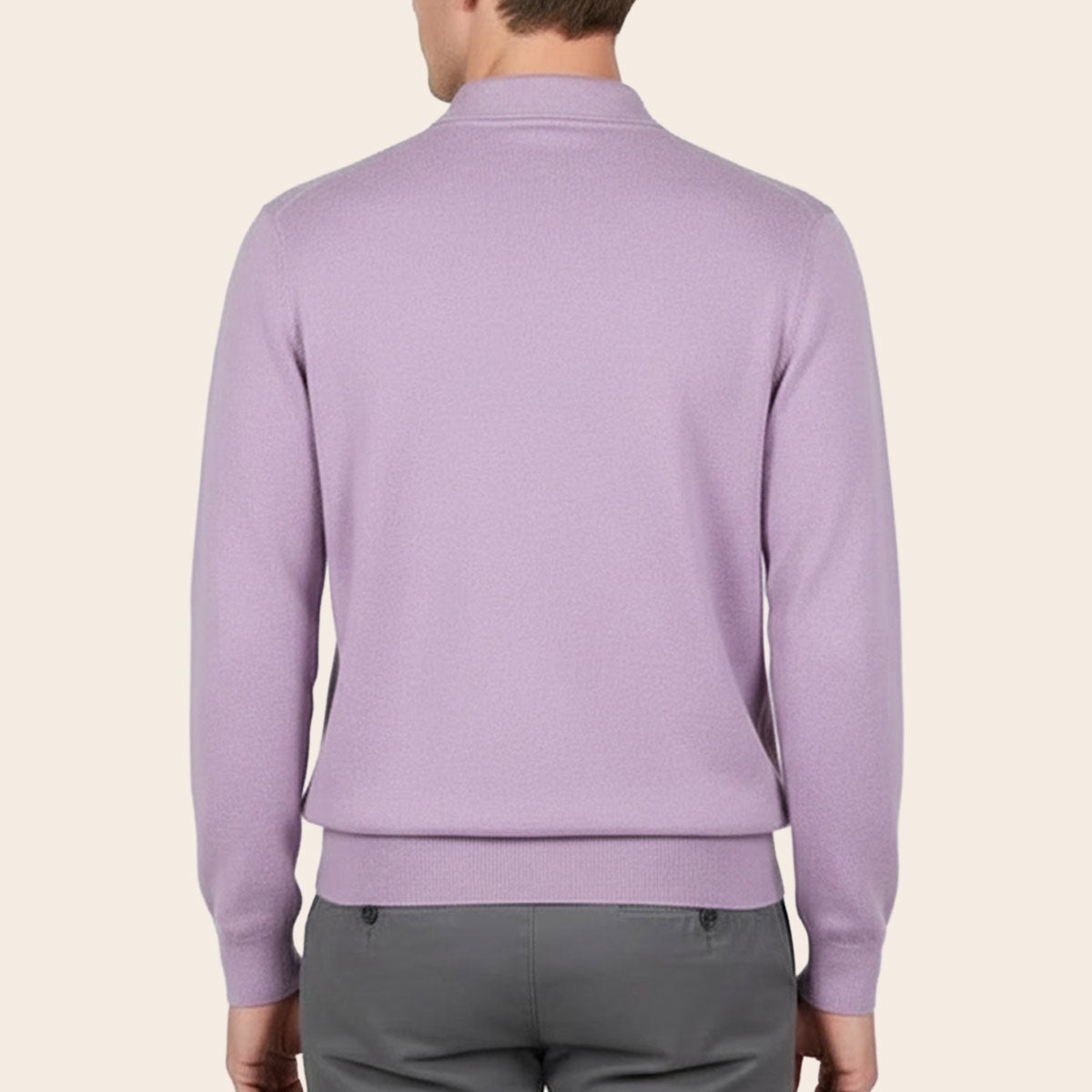 Men's Lambswool Country Sweater (LW-038|CLR/FSL)