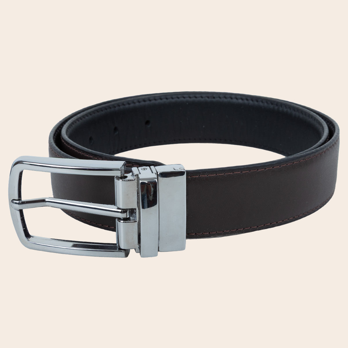 Men's Reversible Leather Belt (ZAL-104/BTL-1|MAT)