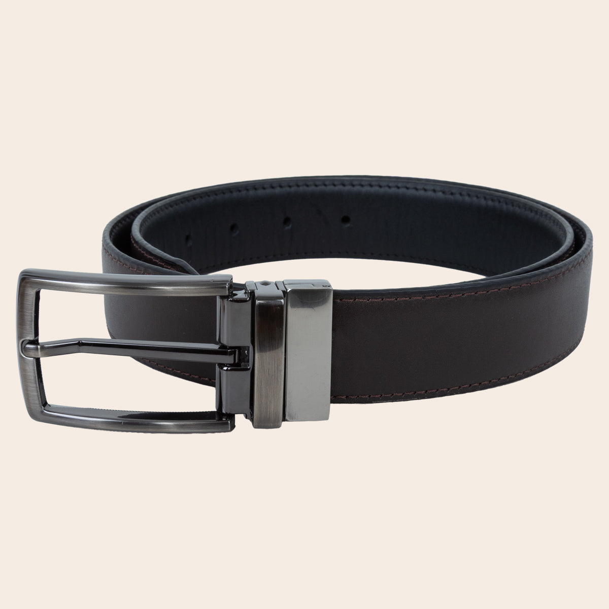 Men's Reversible Leather Belt (ZAL-101/BTL-1|MAT)