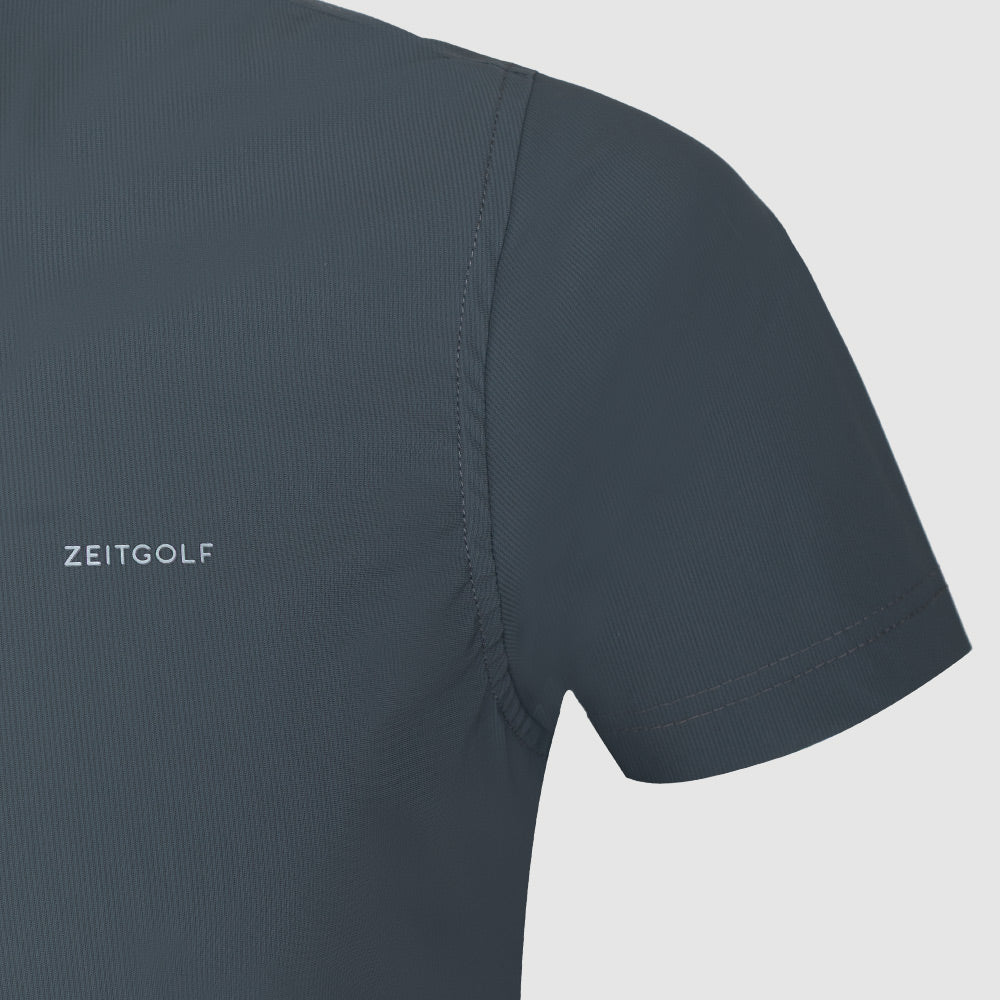 Aether Crisp Sporty Performance Polo (ATJRSC-3|PKT/HSQ)