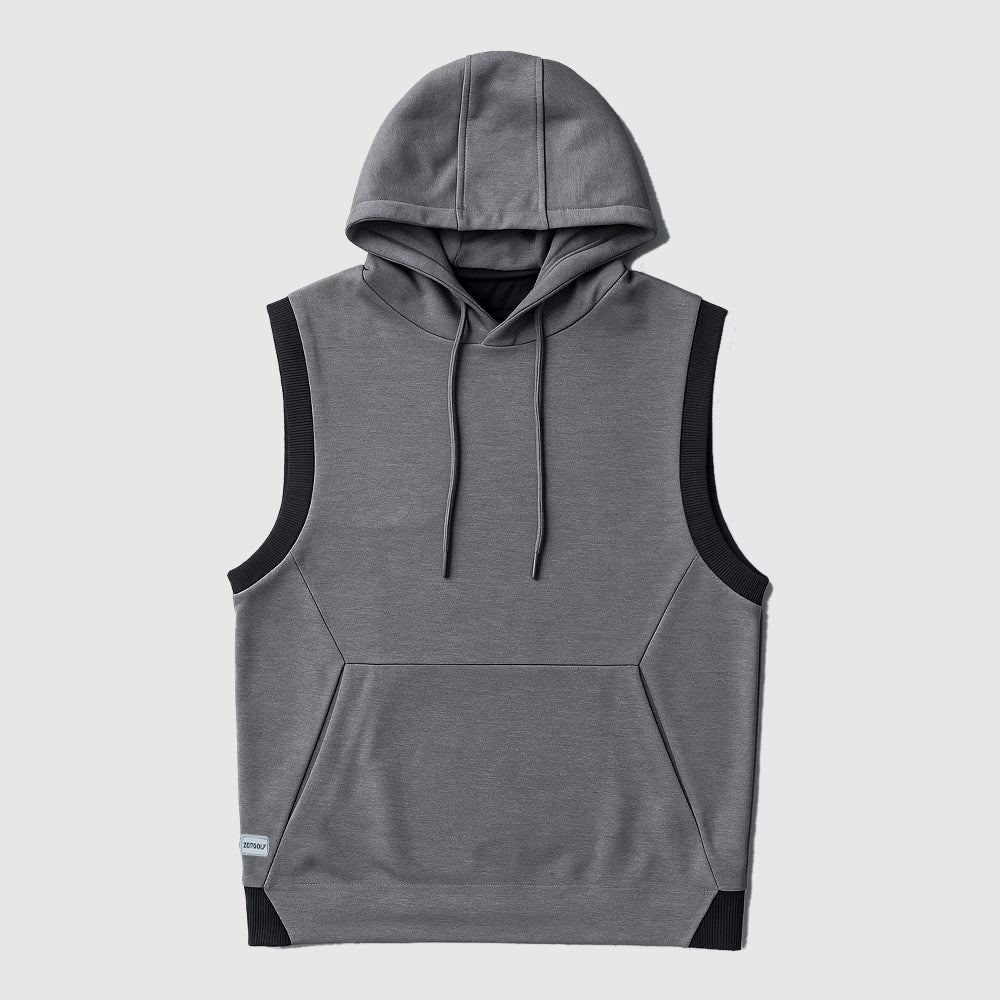 Men's Lyocot Sleeveless Hoodie (JRCSS-11|U3192)