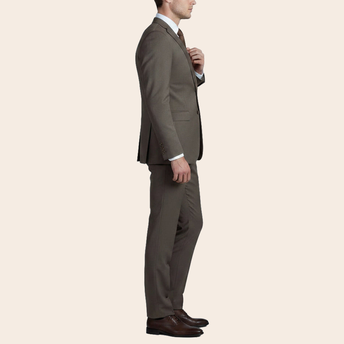 Men's Wool Rich Blend Suit (STR-84|TLF18)