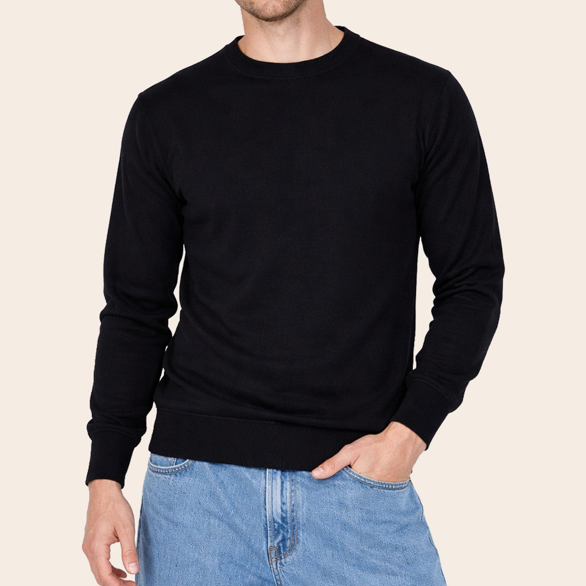 Men's Sweater (PCSQ-026|RNK/FSL)