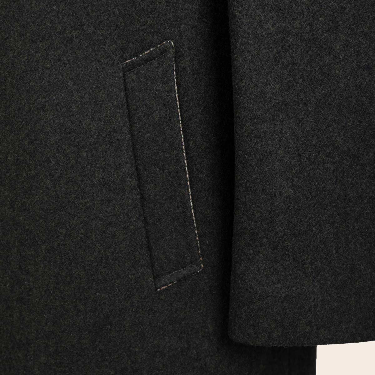 Men's Wool Blend Zipper Jacket (LBL-32|ZJ1)