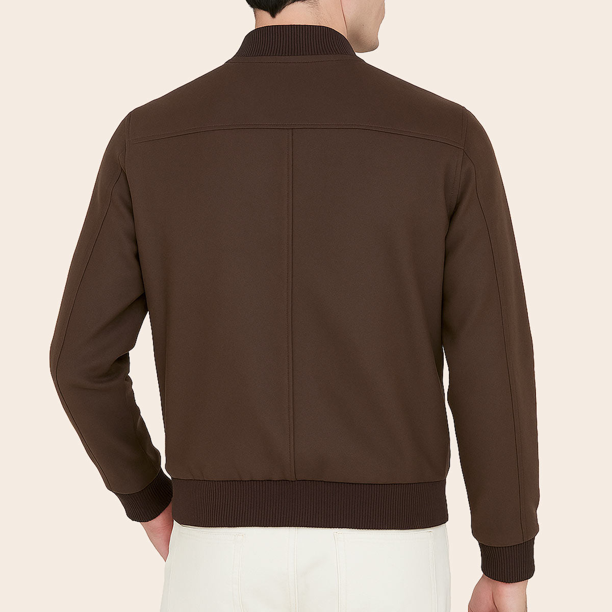 Men's Bomber Jacket (KNT-102|BR3)