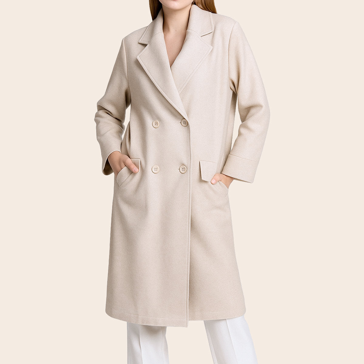 Women's Half Coat (KNT-99|1805)