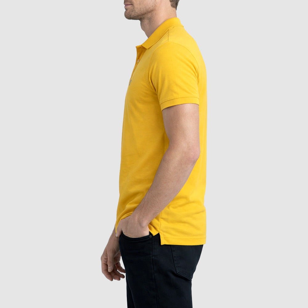 Men's Cotton Stretch Pique Golf Polo (PKPCG-12|PKT/HSL)