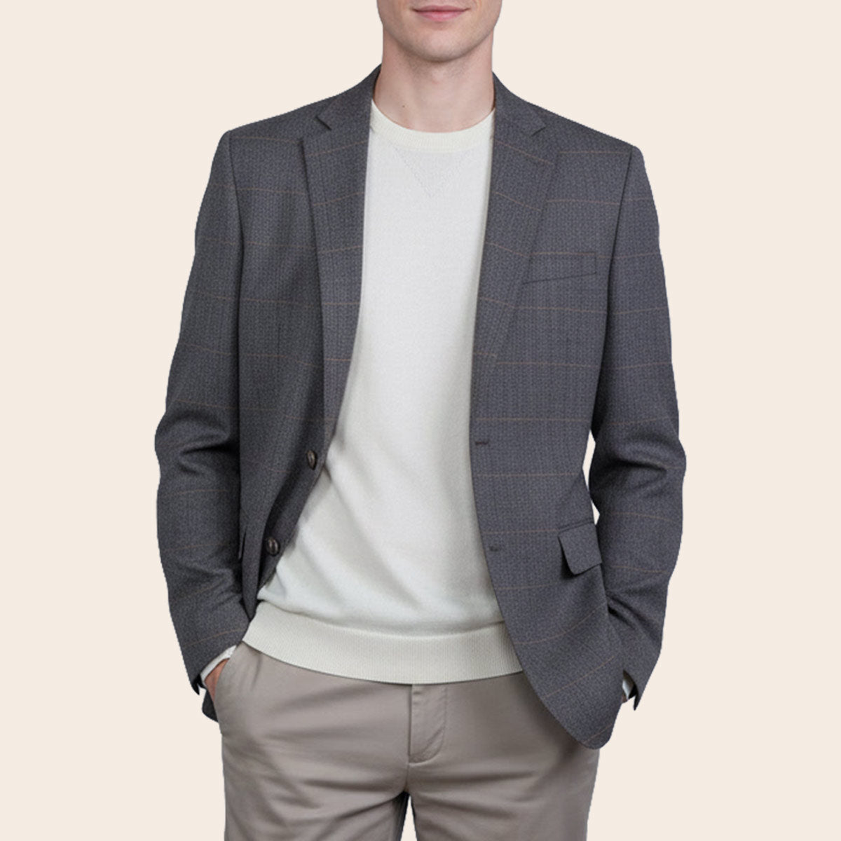 Men's Wool Blend Jacket (JTR-80|TLF18)