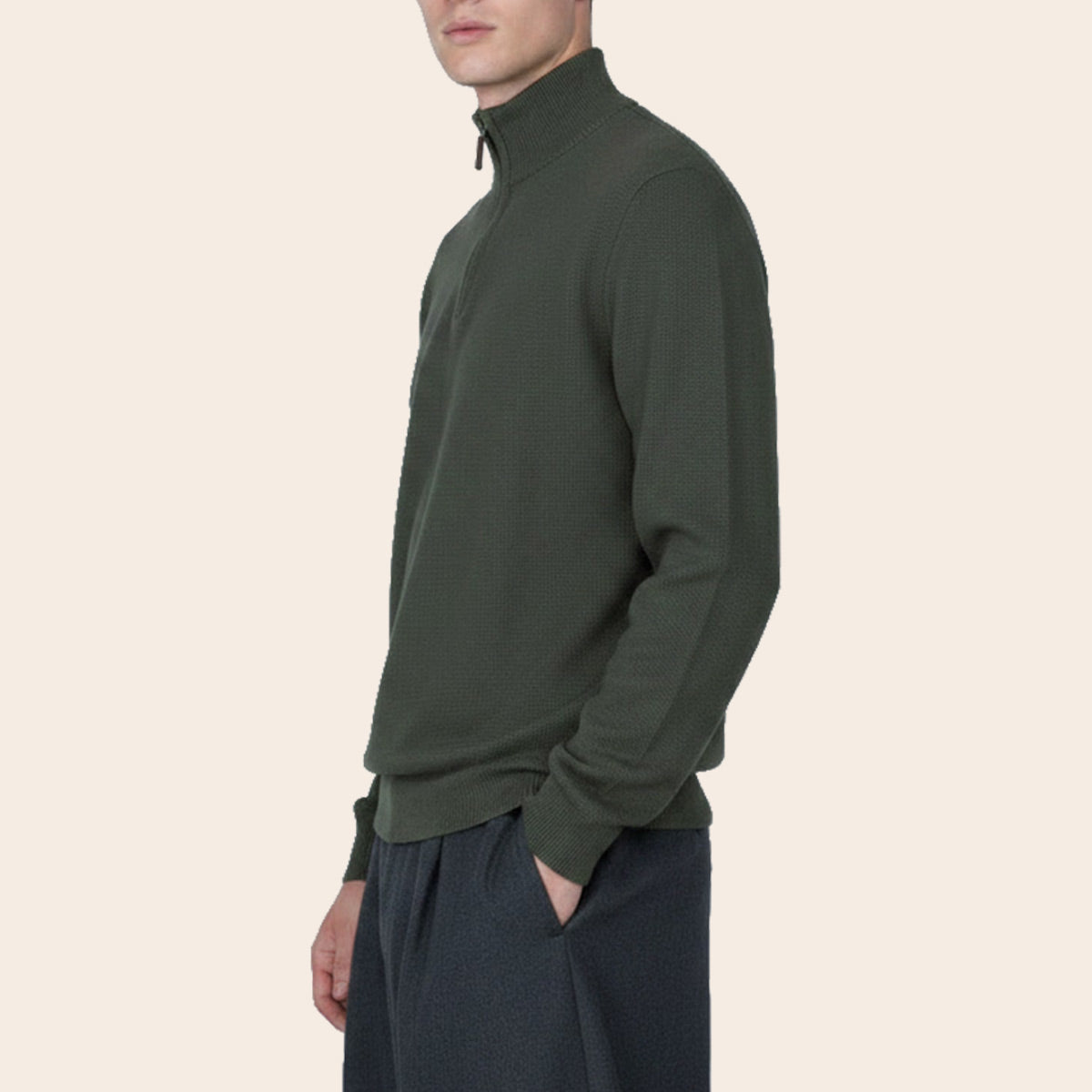 Men's Classic Lounge Sweater (MCP-112|HNK/FSQ)
