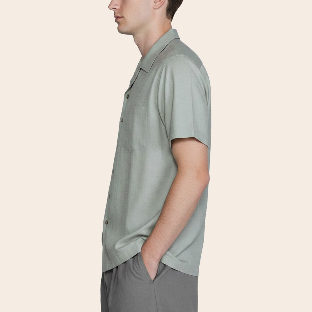 Men's Linen Flex Bushirt (LINCFX-39|CCL/HSP)