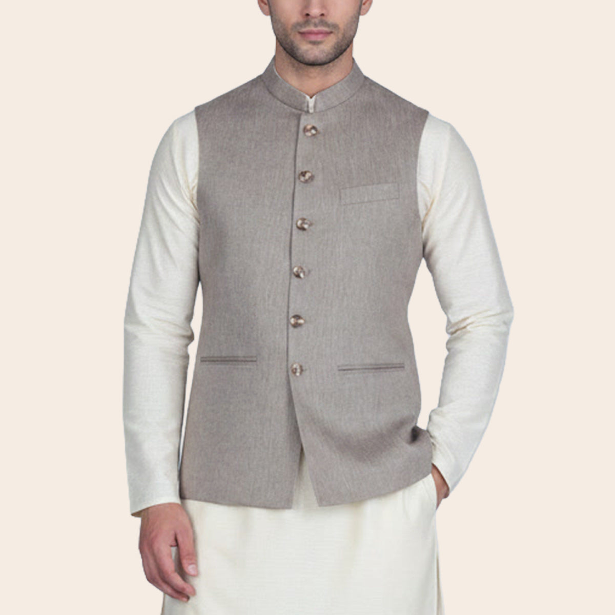 Men's Waist Coat (LINCQT-47|BND/SB6)