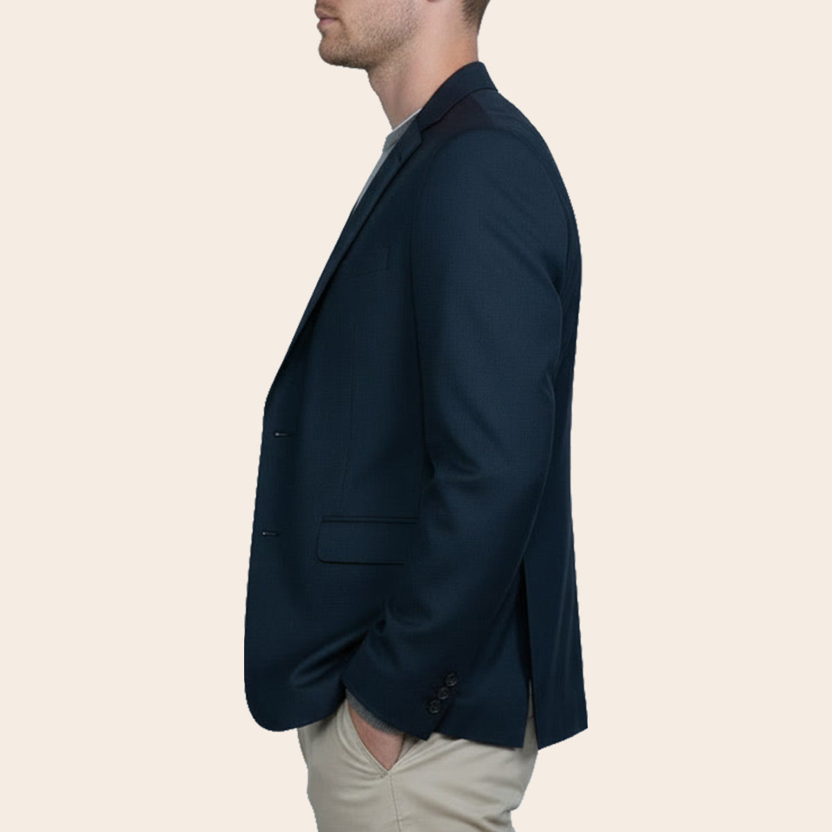 Men's Wool Blend Jacket (JTR-167|TLF18)