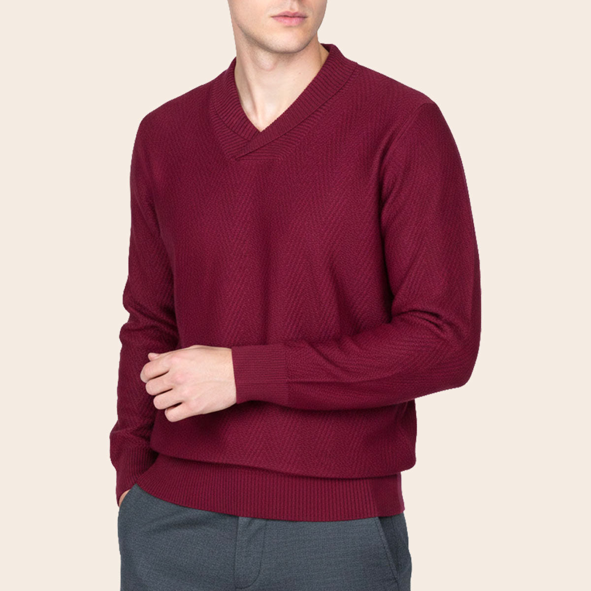 Men's Classic Lounge Sweater (PCSQ-159|CFC/FSL)