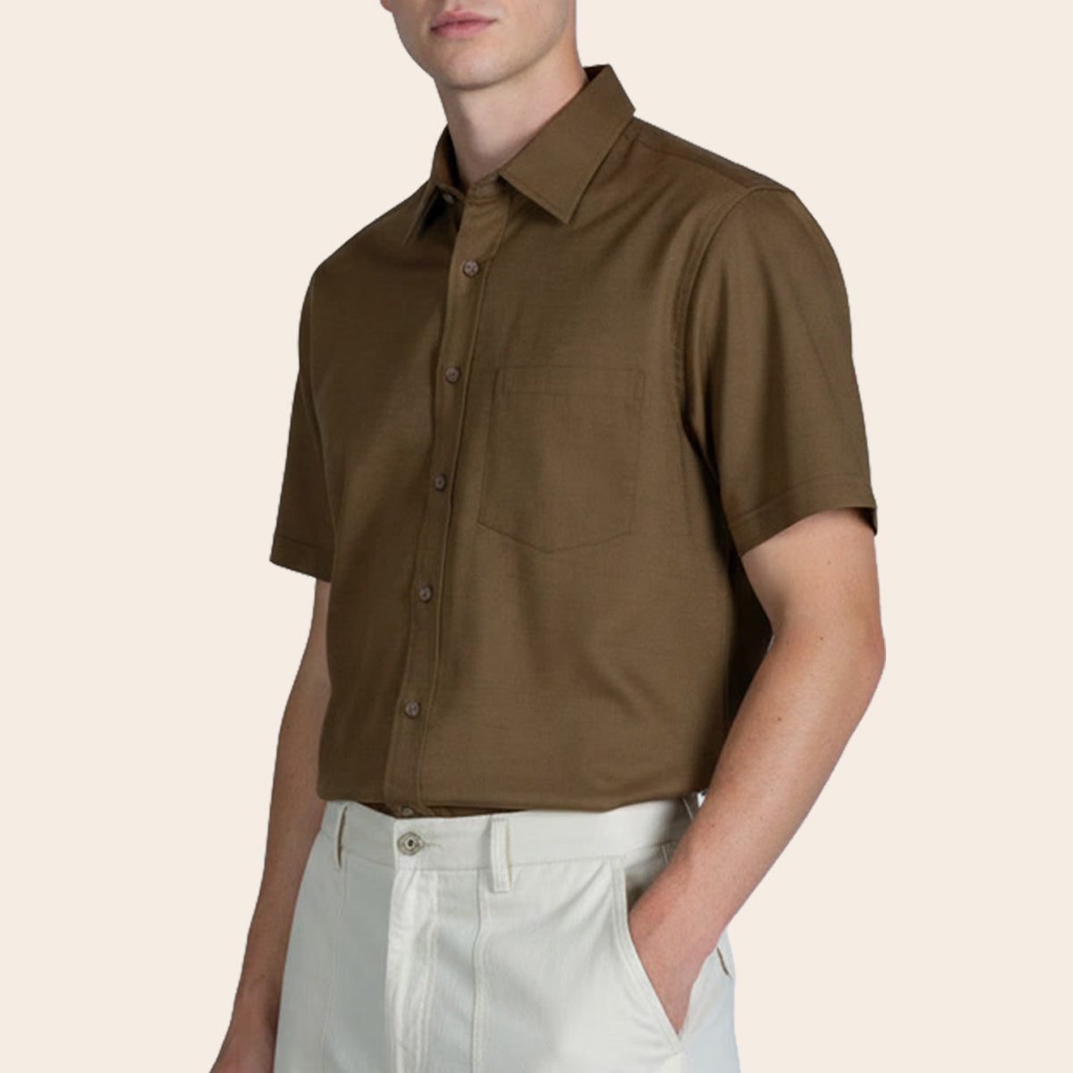 Men's Linen Breeze Bushirt (LINCBZ-60|HSP/REG)