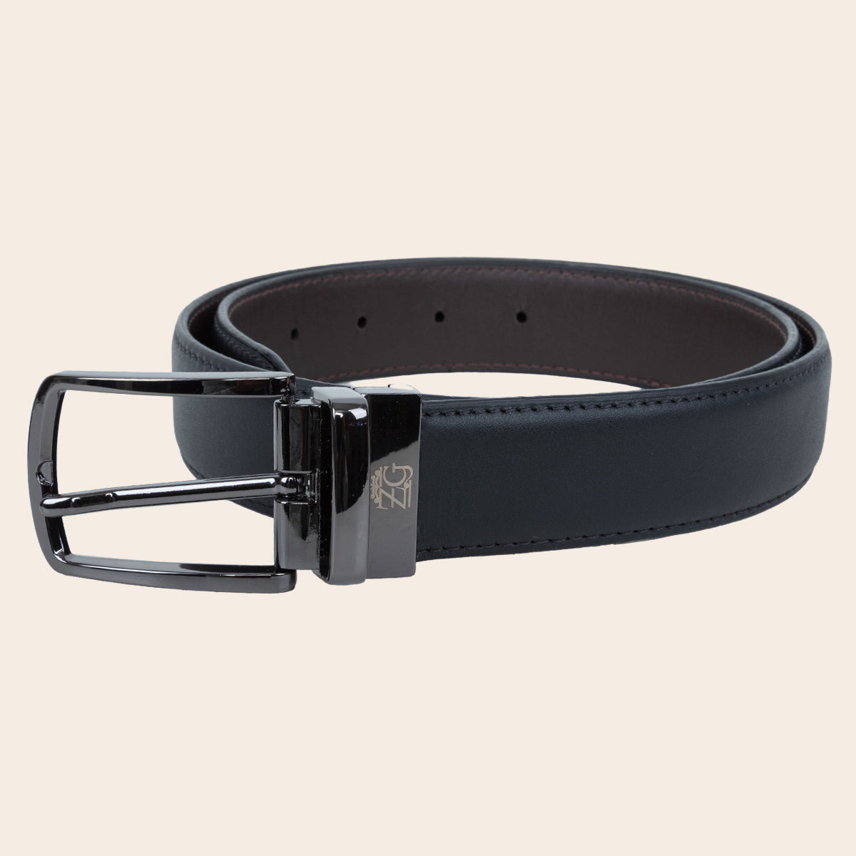 Men's Reversible Leather Belt (ZAL-94/BTL-1|MAT)