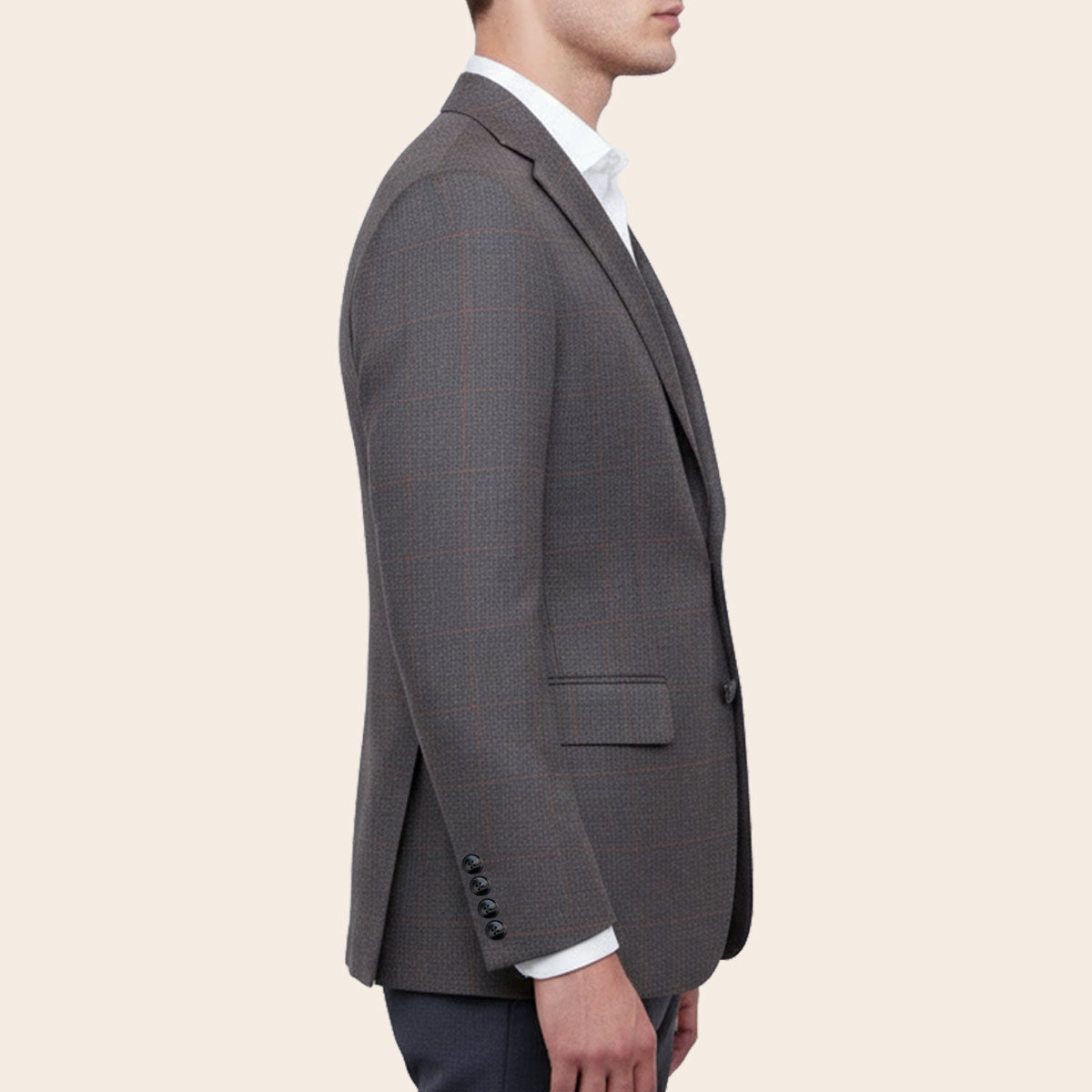 Men's Wool Blend Jacket (JTR-80|TLF18)