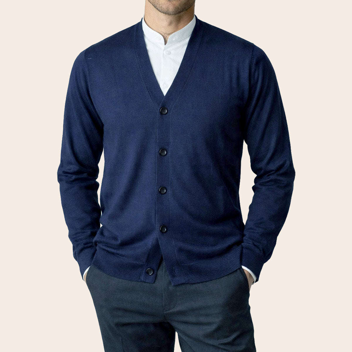 Men's Cardigan (WNP-158|VNK/FSL)