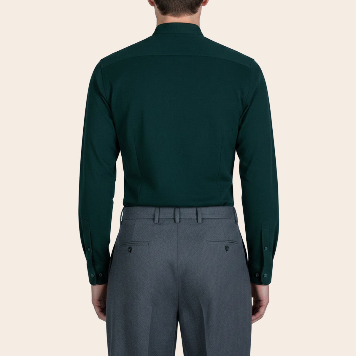 Men's Cotton Polyester Elastane Shirt (PKPCG-9|BND/SB1)