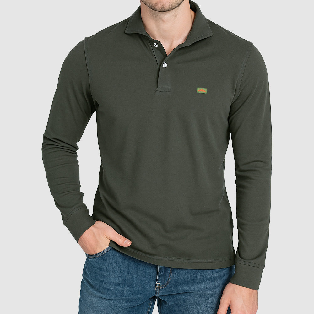 Men's Thermawick Winter Polo (ORGBDF-1|PKT/RSL)
