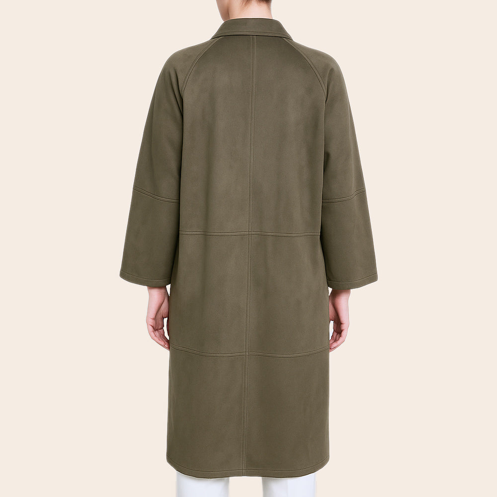 Women's Veloura Long Coat (ORGSUD-4|1815)