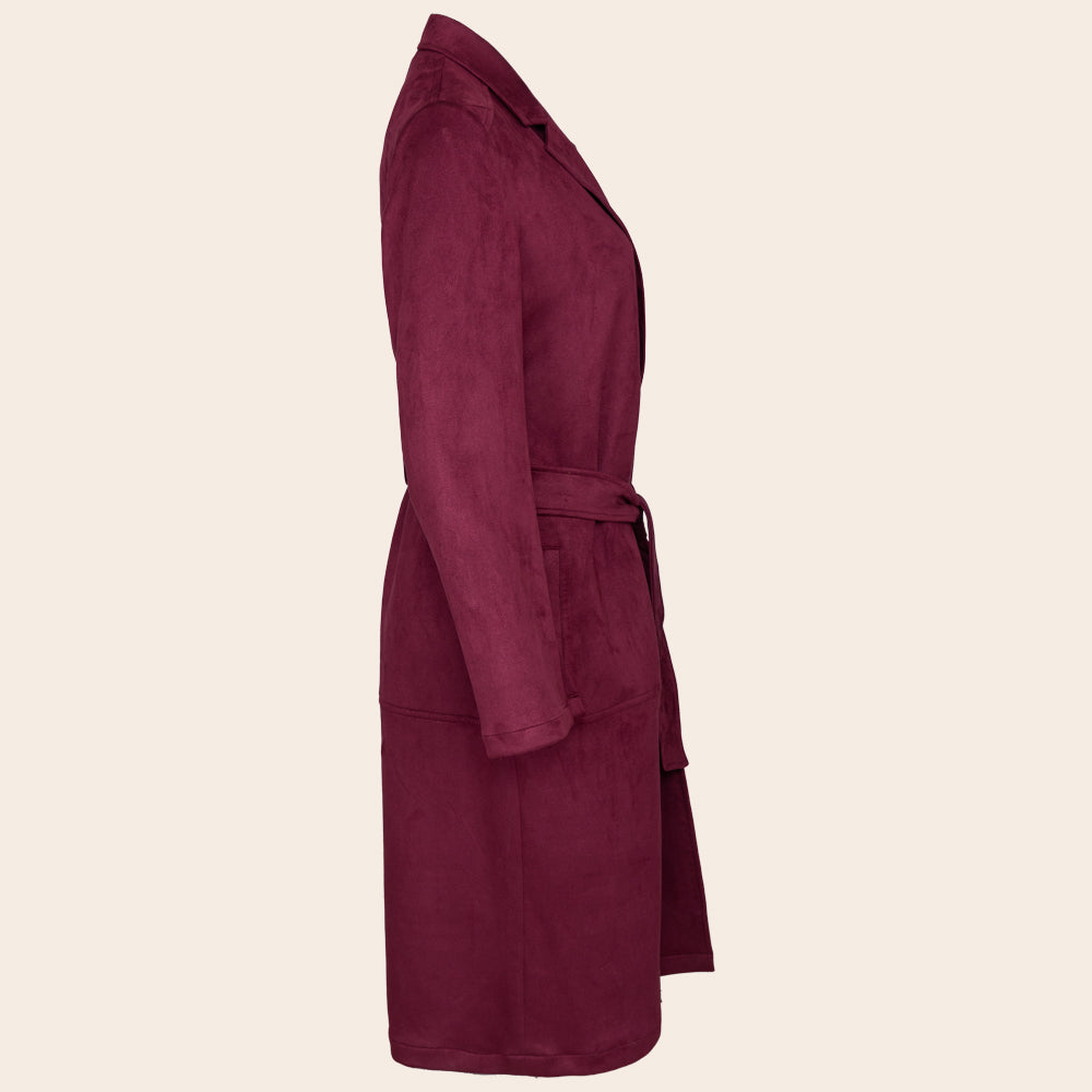 Women's Veloura Belted Half Coat (ORGSUD-5|1816)