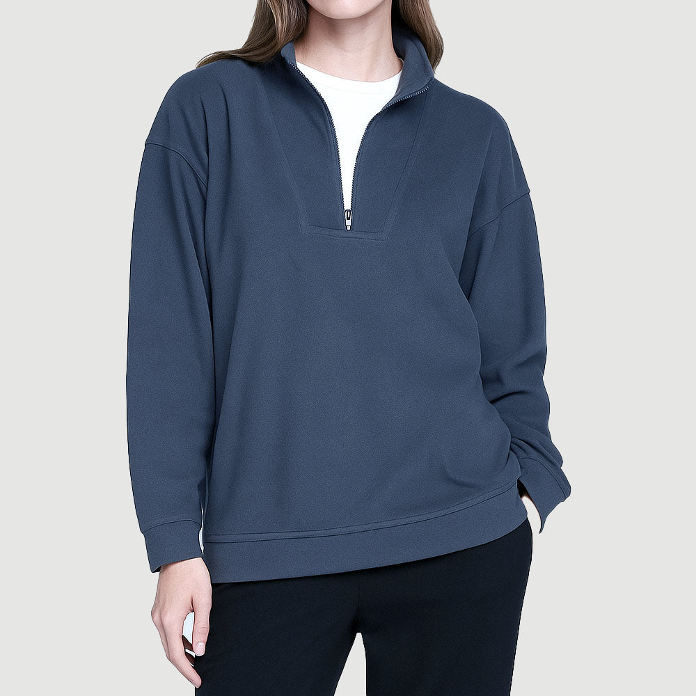 Women's Polarflex Longline Sweatshirt (ORGSFL-2|U3467)