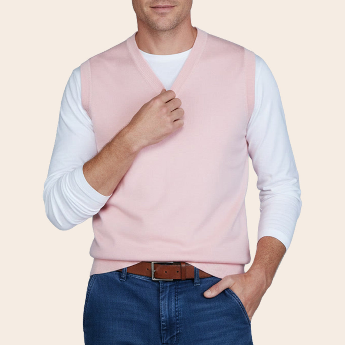 Men's Classic Lounge Sweater (PCSQ-034|VNK/SLL)
