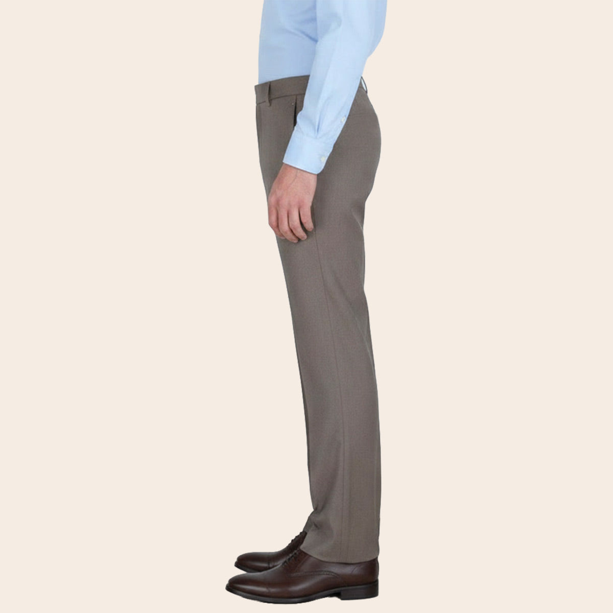 Men's Wool Rich Blend Trouser (STR-84|PTL)