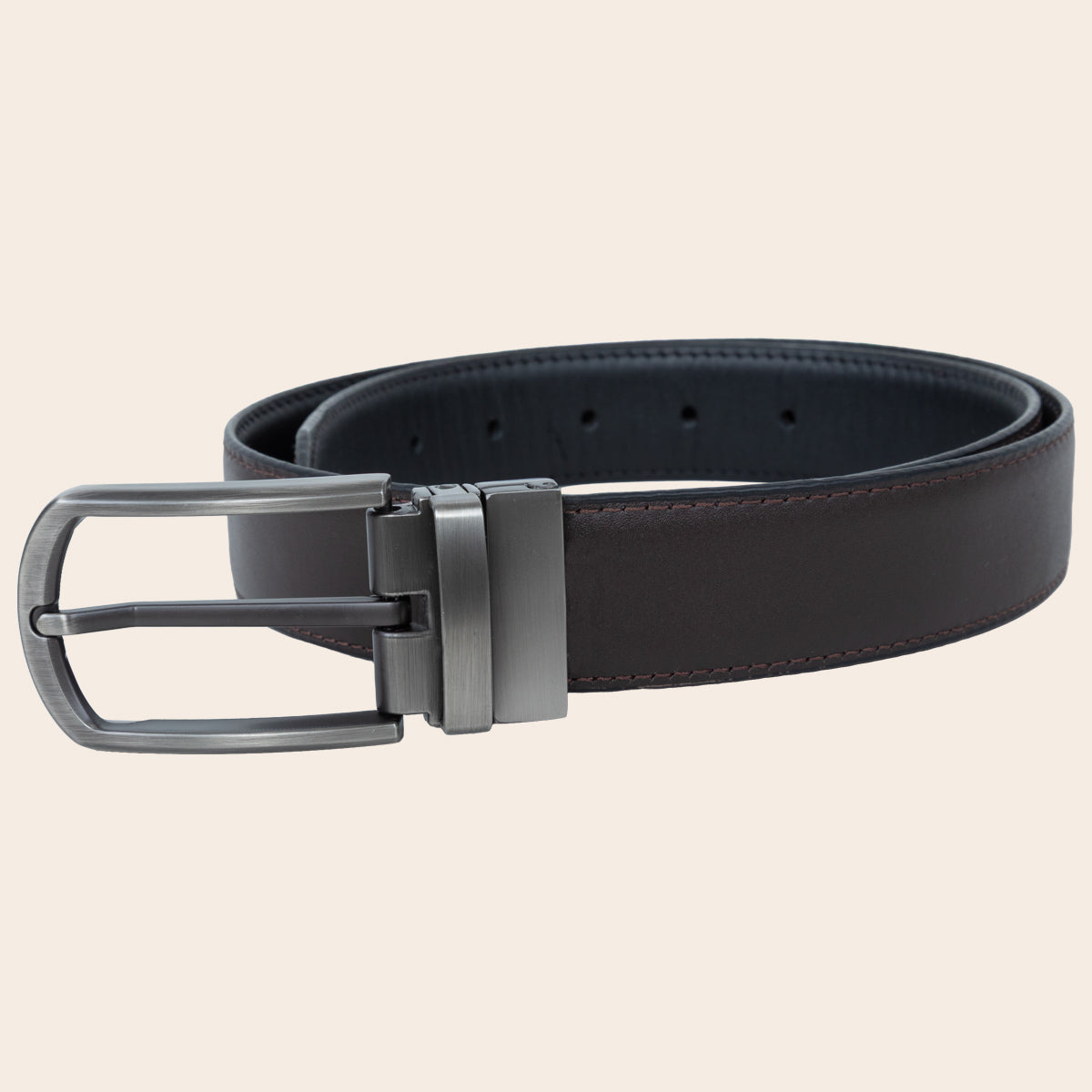 Men's Reversible Leather Belt (ZAL-100/BTL-1|MAT)