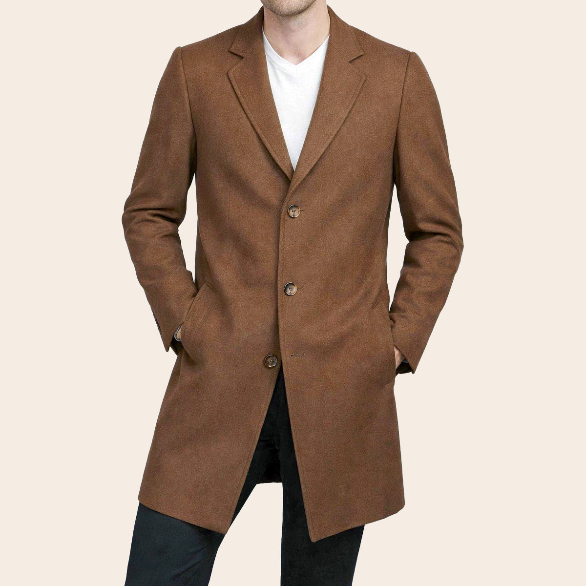 Men's Half Coat (BL-132|NCH)