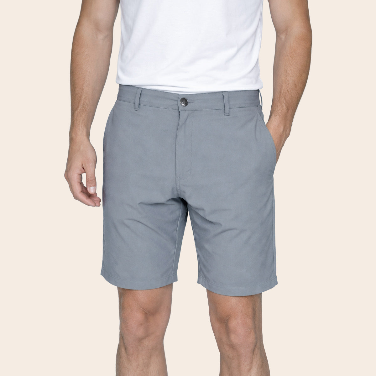 Men's Polyester Stretch Performance Shorts (TRP-1|U3844)
