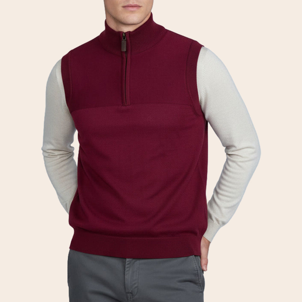 Men's Classic Lounge Sweater (PCSQ-159|HNK/SLQ)