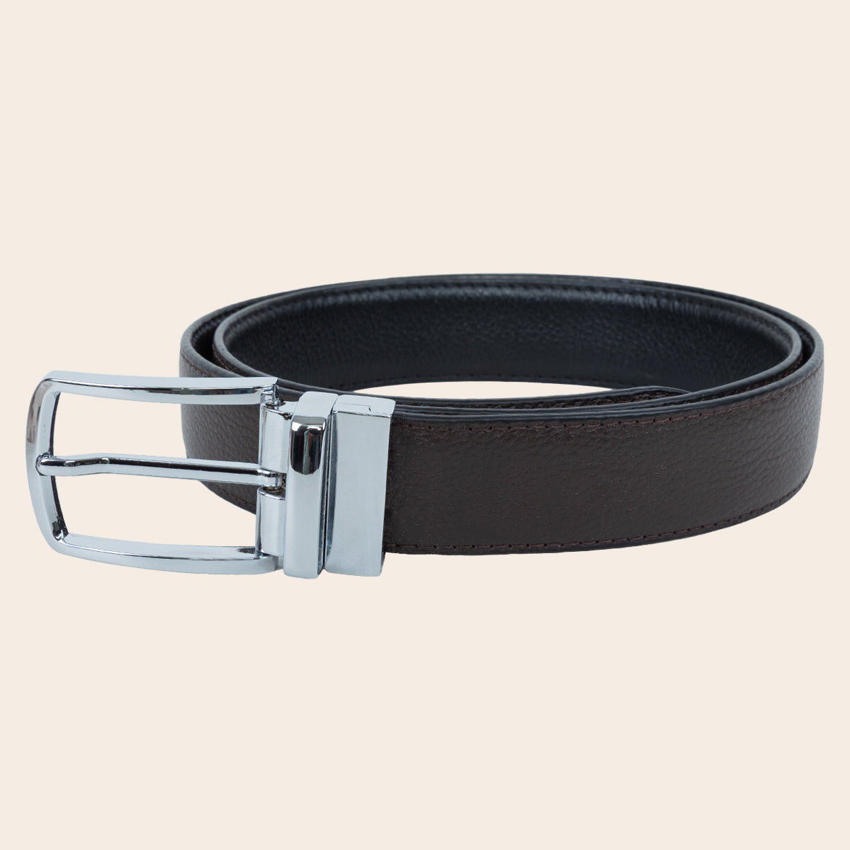 Men's Reversible Leather Belt (ZAL-104/BTL-6|MAT)