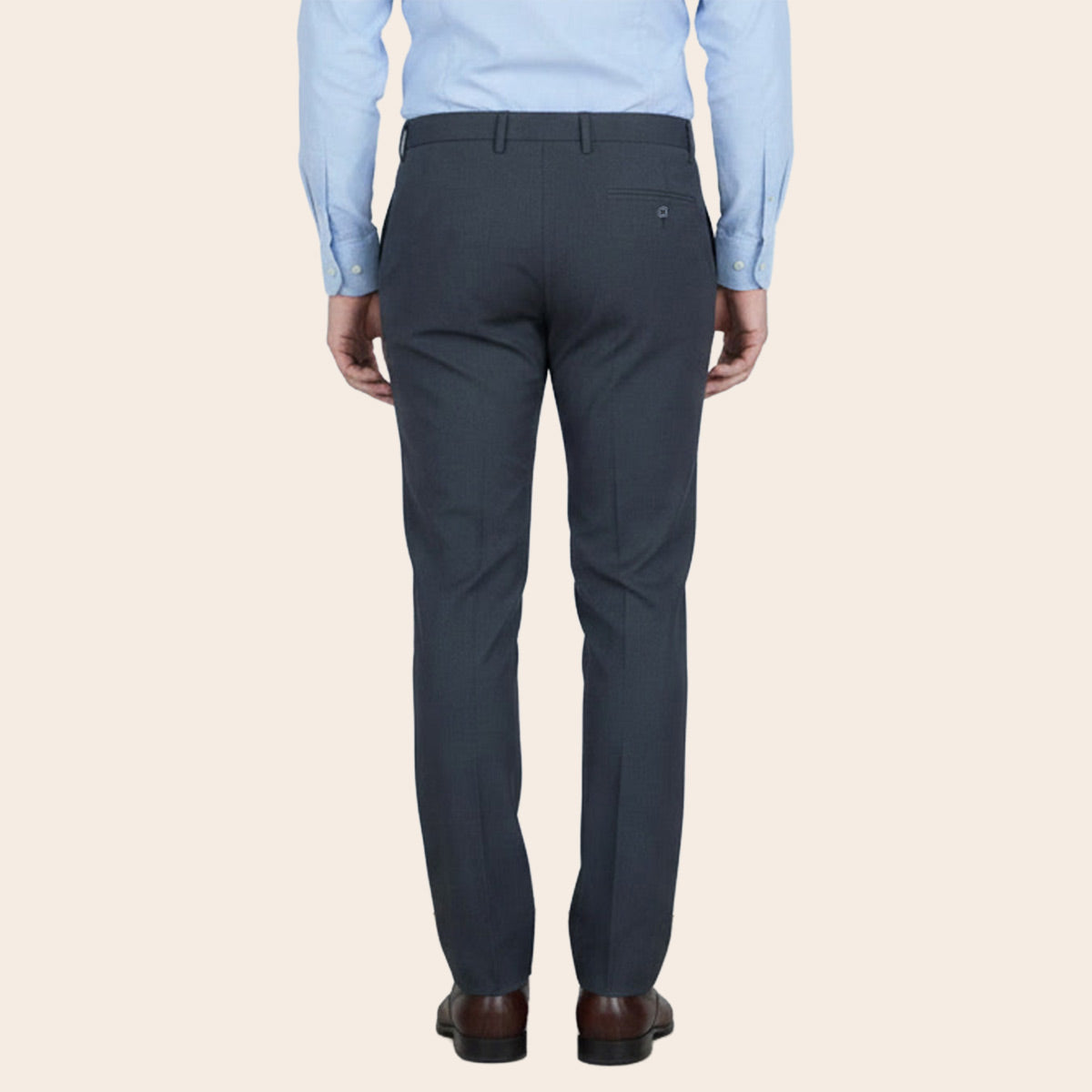 Men's Wool Rich Blend Trouser (STR-83|PTL)