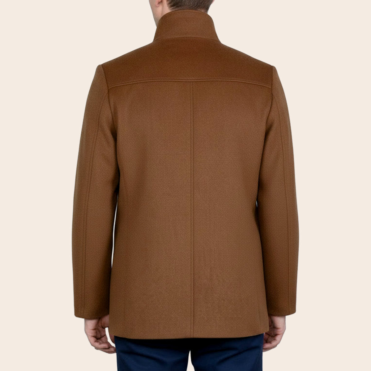 Men's Wool Blend Zipper Jacket (LBL-36|ZJ1)