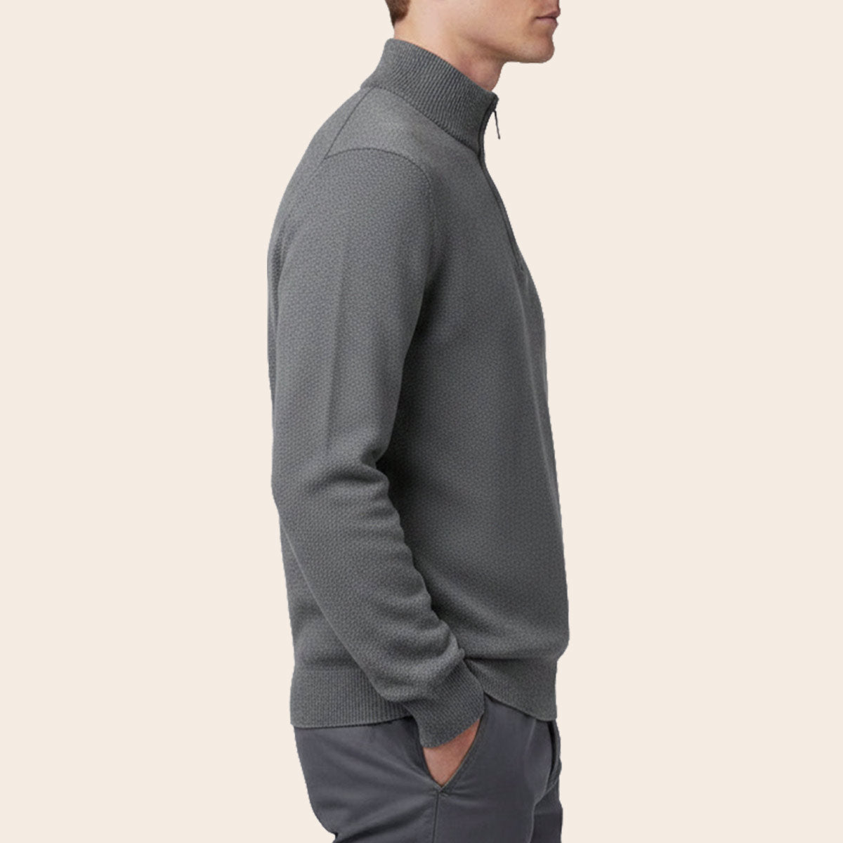Men's Classic Lounge Sweater (MCP-280|HNK/FSQ)