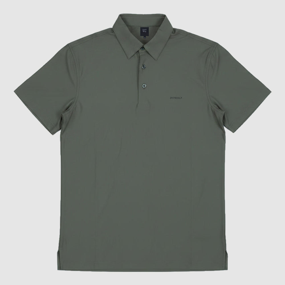 Aether Crisp Dressy Performance Polo (ATJRSC-5|TBD/HSL)