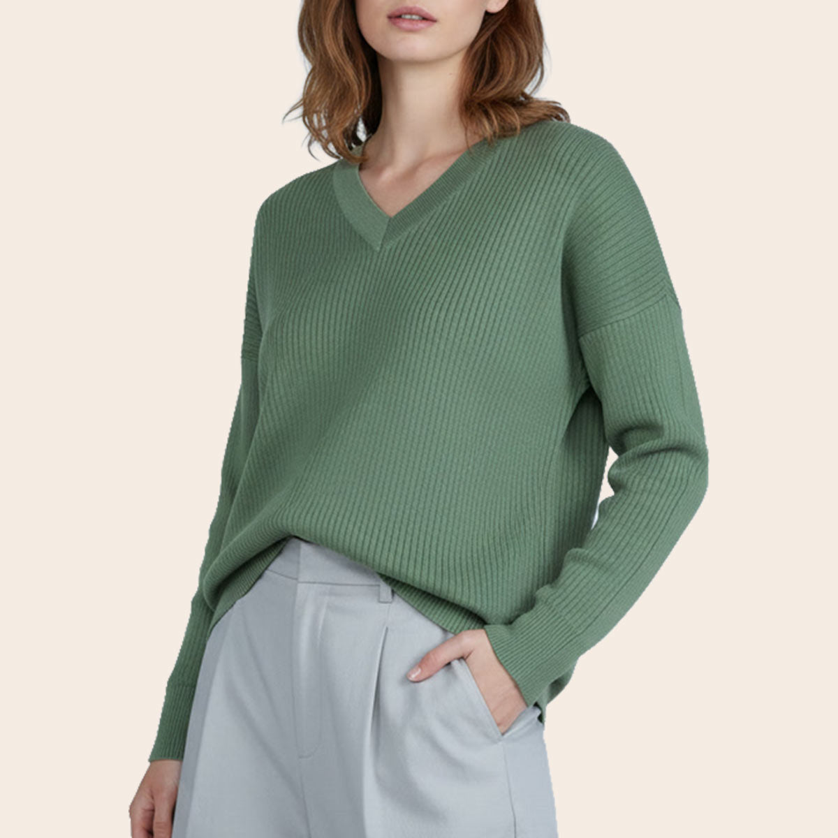 Women's Classic Lounge Sweater (PCSQ-067|1850)