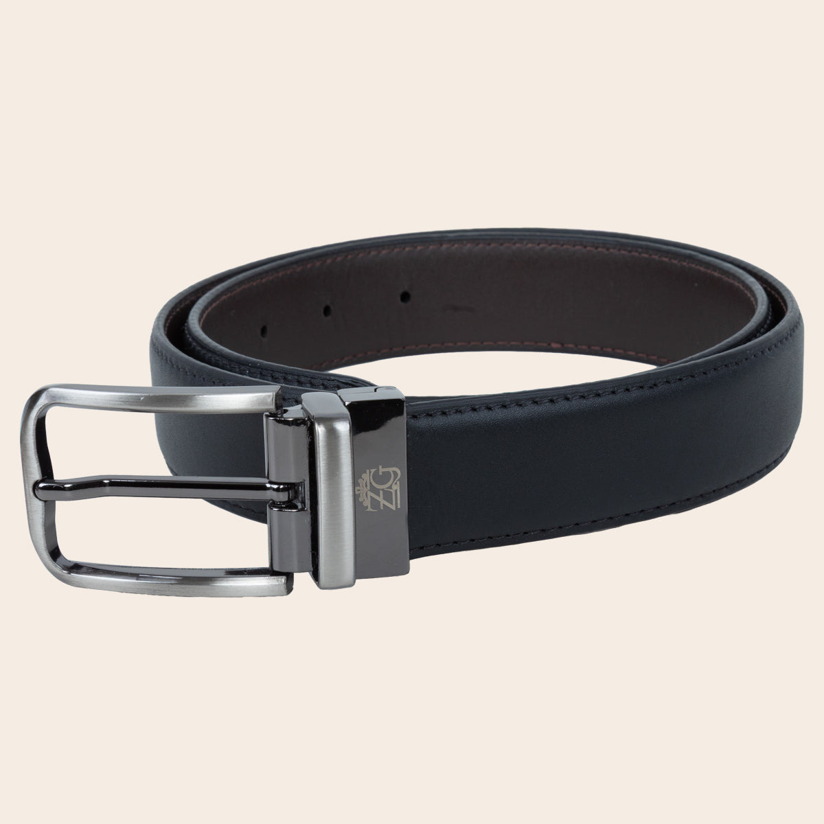 Men's Reversible Leather Belt (ZAL-98/BTL-1|MAT)