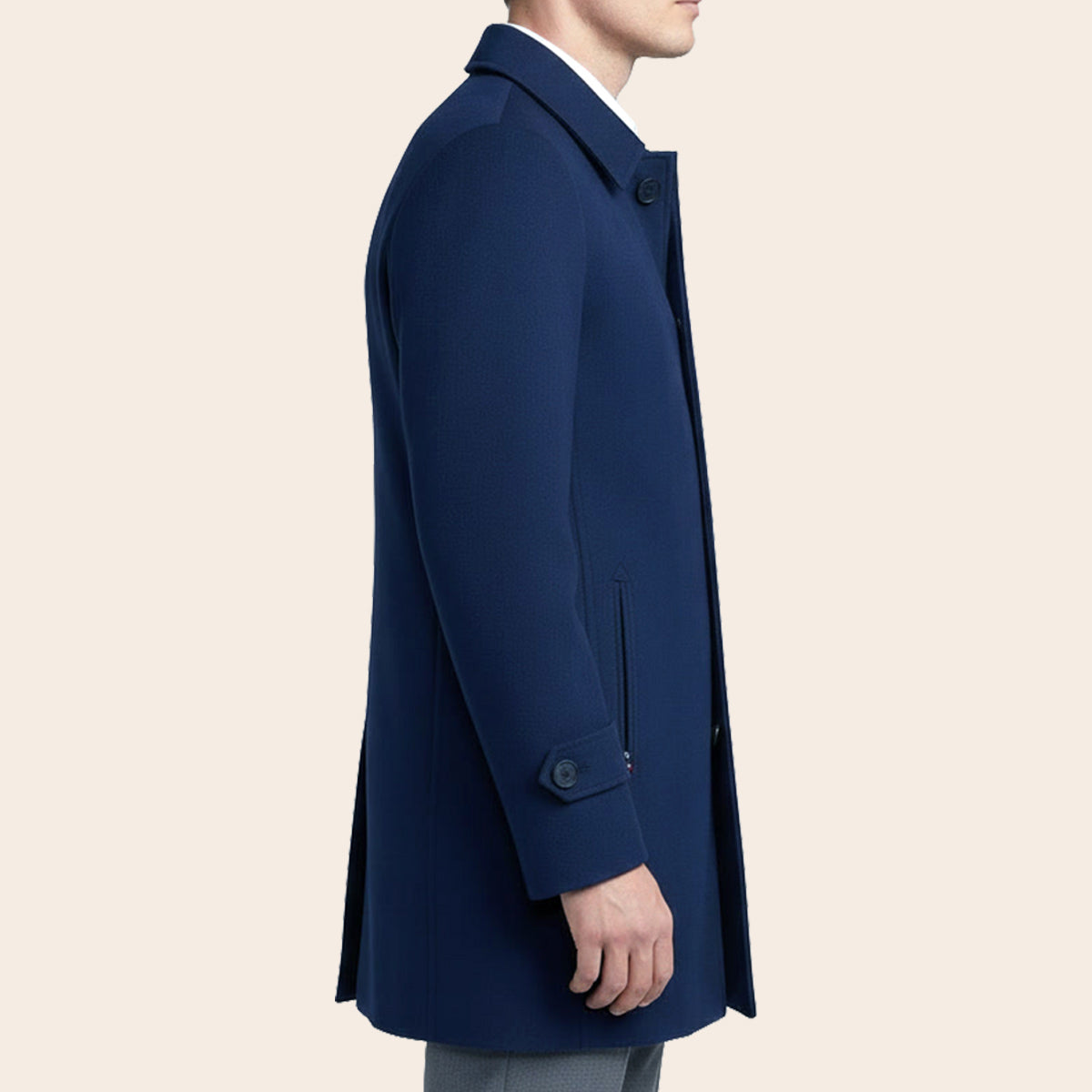 Men's Microfiber Half Coat (ORGKNT-5|MCT)