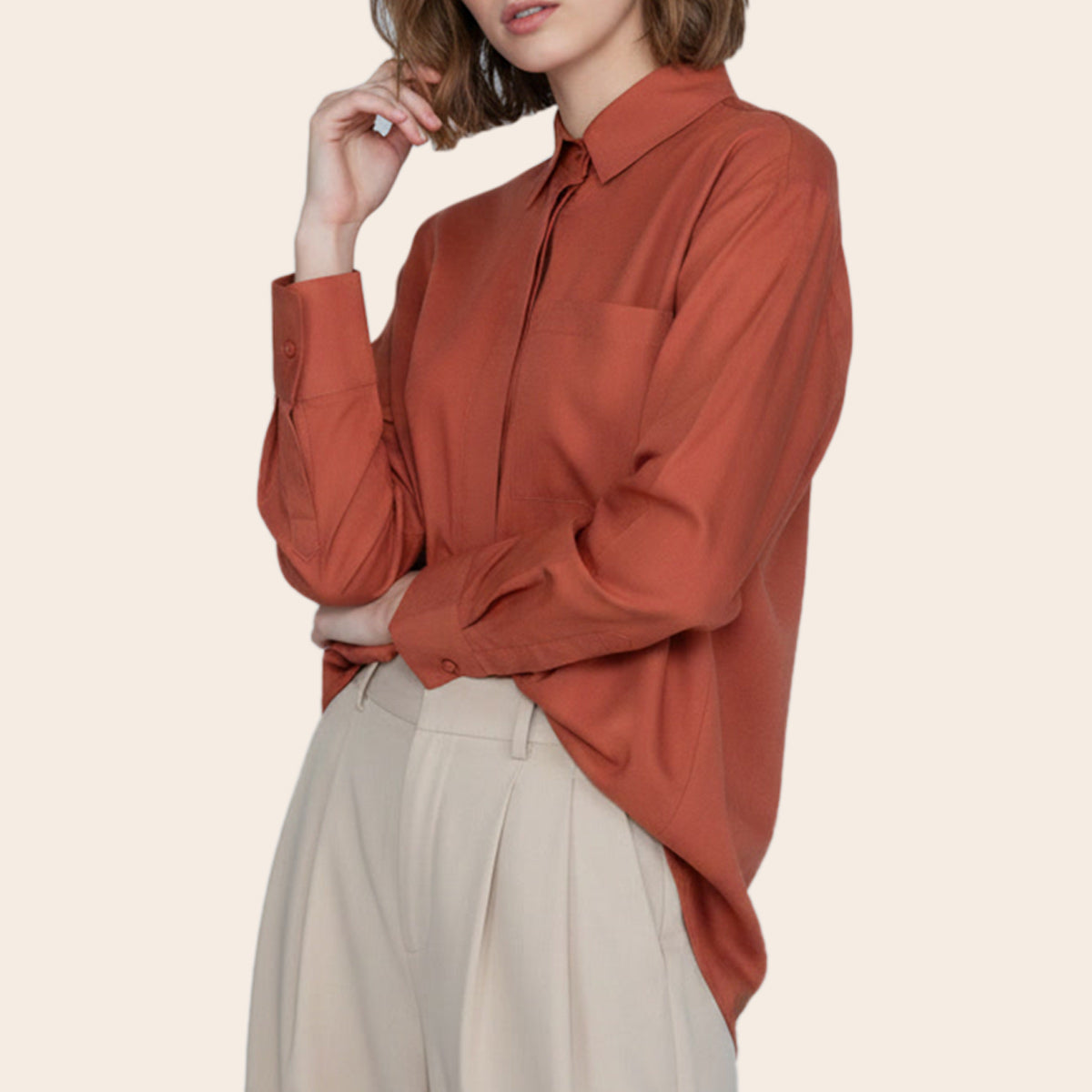 Women's Linen Lux Top (LINCLX-58|1759)